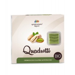 Quadrotti al Pistacchio